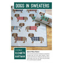 Elizabeth Hartman Quilting Pattern Dogs in Sweaters  Quilts