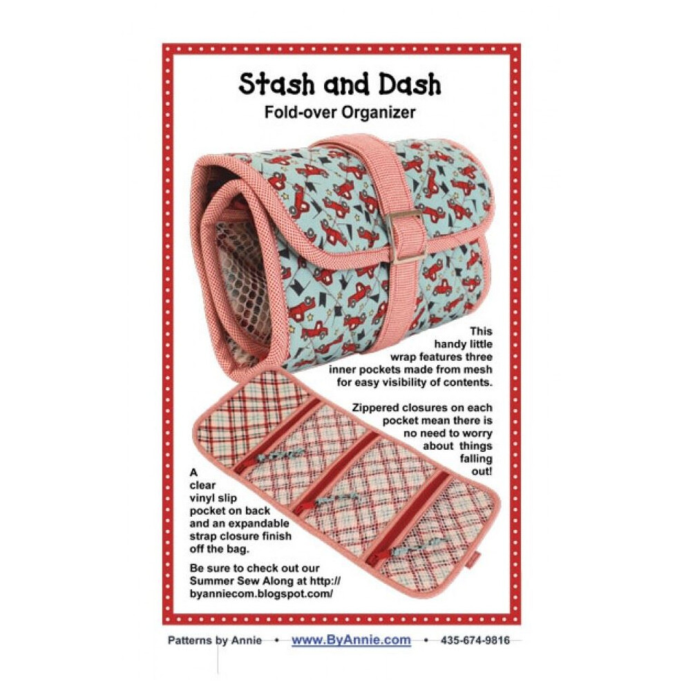 By Annie Sewing Pattern Stash And Dash Organiser  Bags