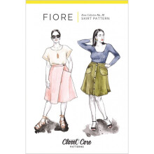 Closet Core Patterns Sewing Pattern Fiore Skirt Women 0-20 Skirts