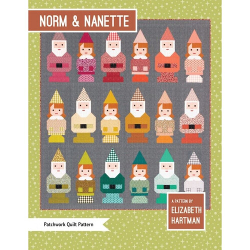Elizabeth Hartman Quilting Pattern Norm & Nanette  Quilts