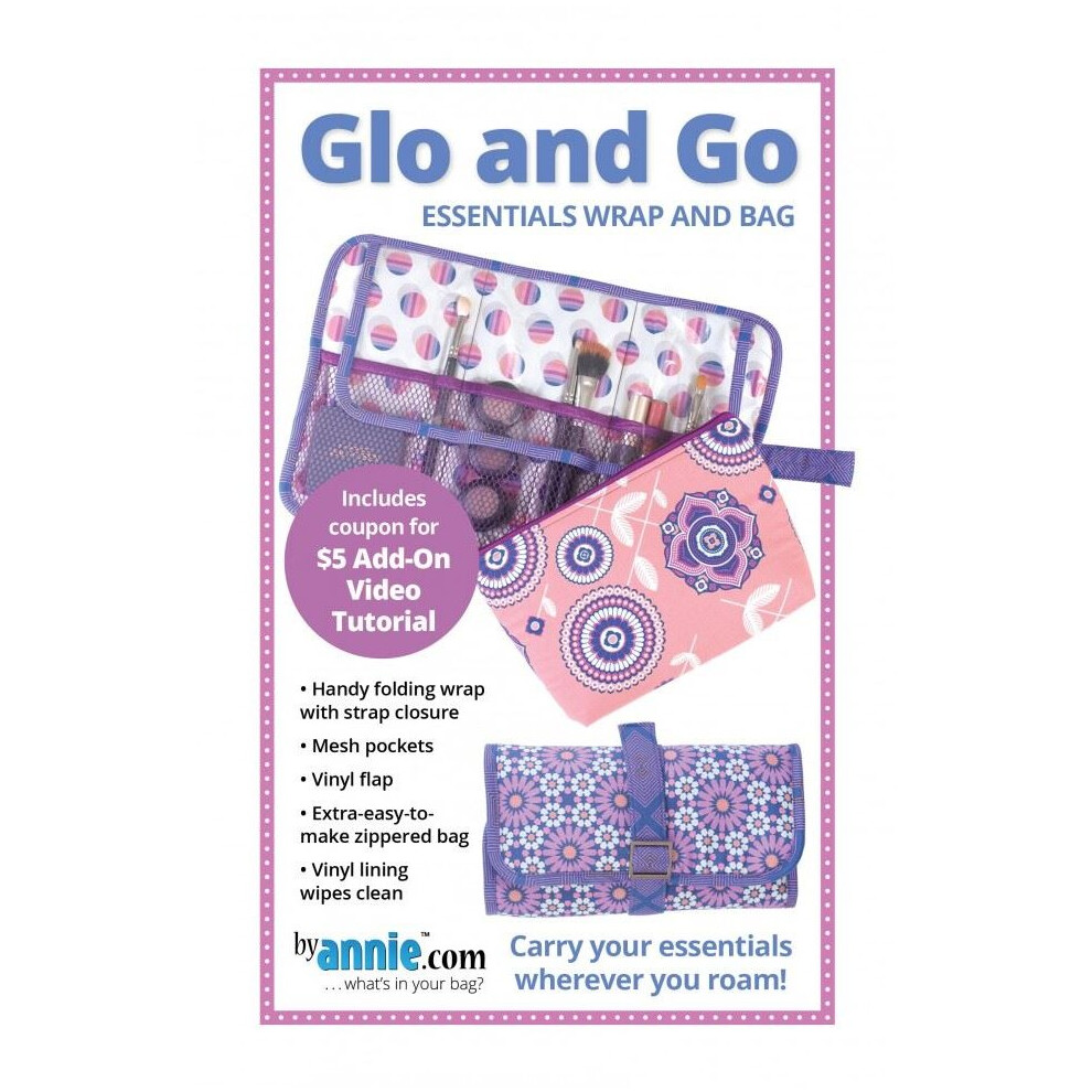 By Annie Sewing Pattern Glo And Go Bag Bags