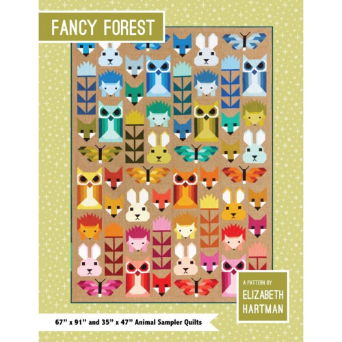 Elizabeth Hartman Quilting Pattern Fancy Forest  Quilts