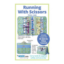 By Annie Sewing Pattern Running with Scissors Case Bags