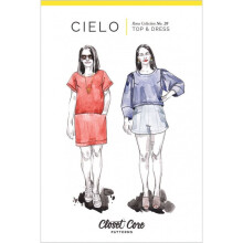 Closet Core Patterns Sewing Pattern Cielo Top & Dress Women 0-20 Tops, Dresses