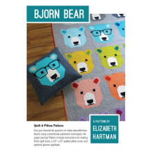 Elizabeth Hartman Quilting Pattern Bjorn Bear  Quilts
