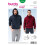 Burda Sewing Pattern 6718 Men 36-46 Tops, Tracksuits, Sportswear, Sweaters 1