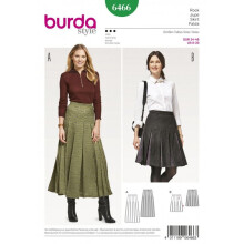 Burda Sewing Pattern 6466 Women 8-20 Skirts