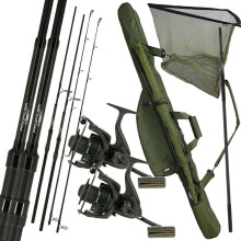 NGT Profiler Extender Carp Rod - 10ft, 2pc, Compact Carp Rod (Carbon)