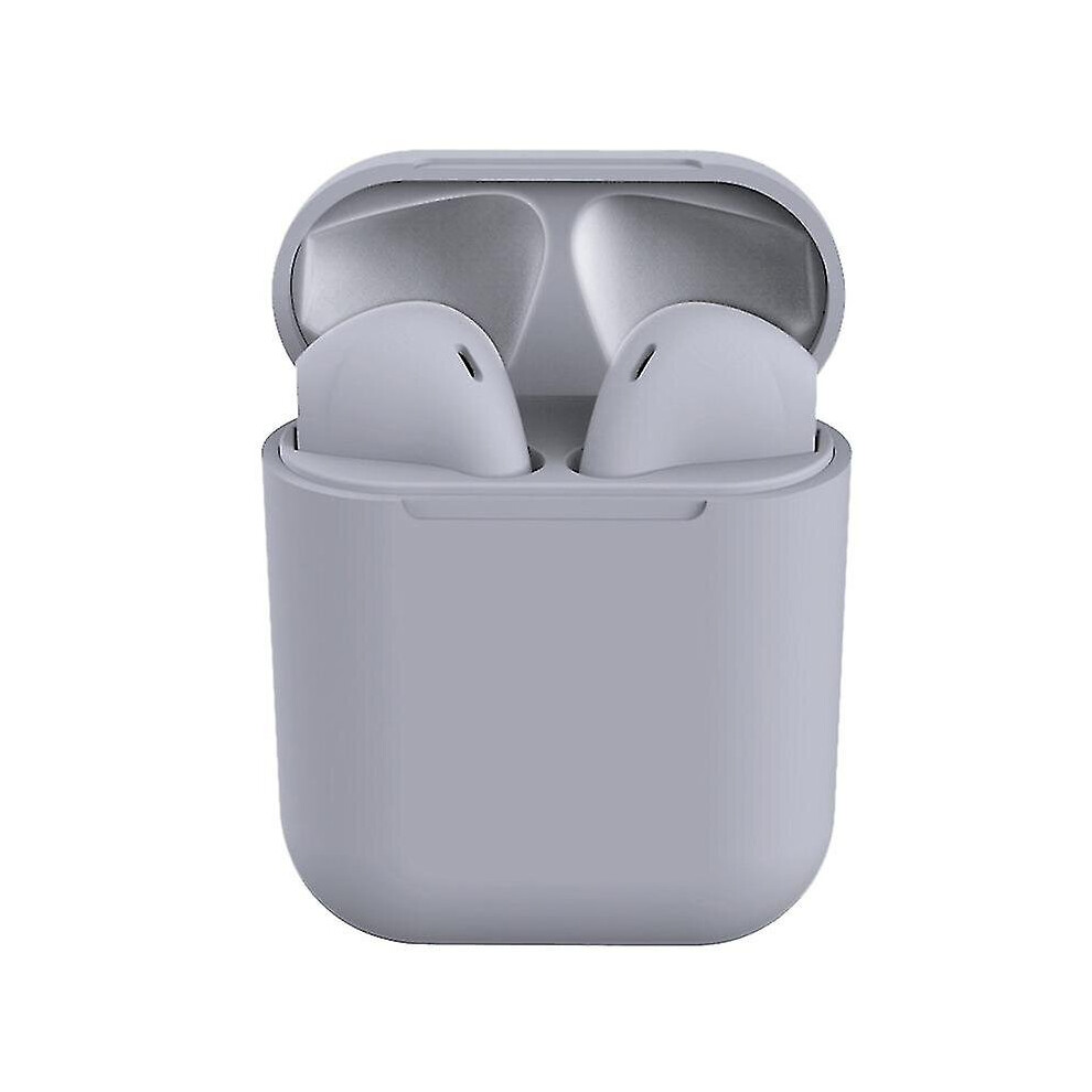 () Inpods 12 Tws Hifi Wiress Bluetooth 5.0 Earphones (Black) Grey/Black 7336304694175