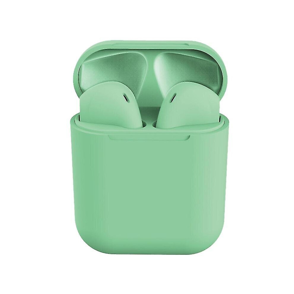 () Inpods 12 Tws Hifi Wiress Bluetooth 5.0 Earphones (Black) Green/Black 7336304694182
