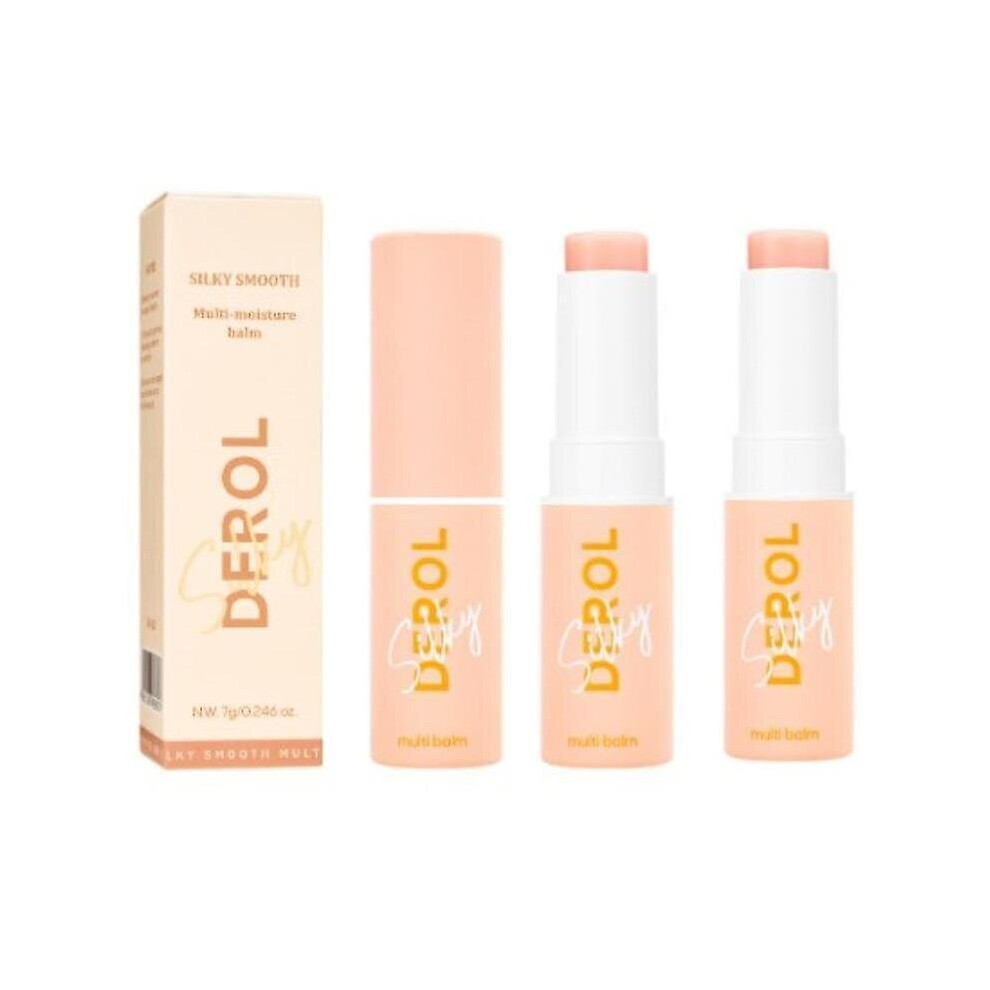 3pcs Derol Silky Smooth Collagen Multi Moisturizing Balm Stick Hydrating Bounce Anti-wrinkle Moistur