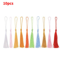 (Not Specified) 30PCS/Set Silky Tassels Crafts for Souvenir Bookmarks Jewelry Making Accessories