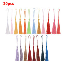 (Not Specified) 30PCS/Set Silky Tassels Crafts for Souvenir Bookmarks Jewelry Making Accessories