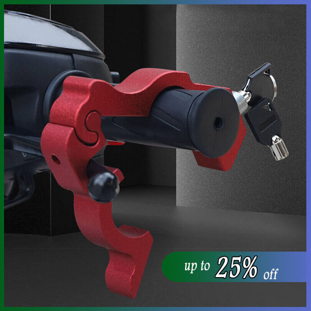 Motorcycle Grip Lock Handlebar Throttle Heavy Duty Bike Motorbike Brake Security 149218482212