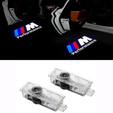 (Style 1) 2x Led Bmw Door Light Logo Projectors Light