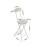 Living And Home 80cm Folding Dining Table and 4 Chairs Space Saving Kitchen Table Chairs Set 6