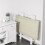 Living And Home 80cm Folding Dining Table and 4 Chairs Space Saving Kitchen Table Chairs Set 3