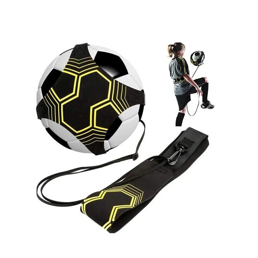 Football Kick Trainer Soccer Kick Training Adjustable Waist Belt Sport