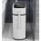 Living And Home Plastic Trash Can with Built-in Toilet Brush 2