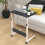 Living And Home Adjustable Height Over Bed Table Computer Laptop Desk 1