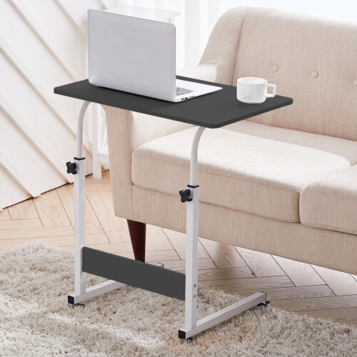 Living And Home Adjustable Height Over Bed Table Computer Laptop Desk 1