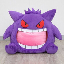 Gengar Siesta Headgear Plush Cushion Pillow Sleeping Blankets Dual Purpose Decor