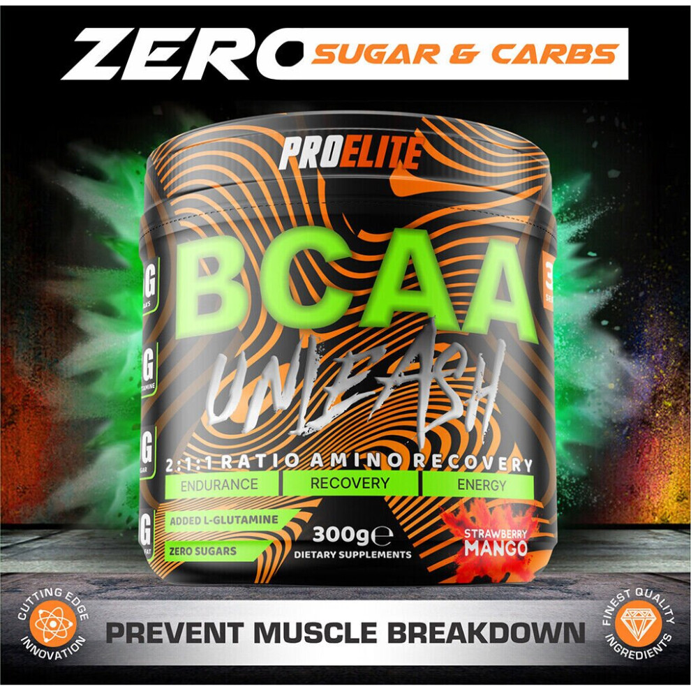 (Peach) BCAA 300g 2:1:1 Amino Acid Recovery Flavoured