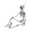 Living And Home (155cm) Posable Skeleton Model Halloween Party Decoration Props 6