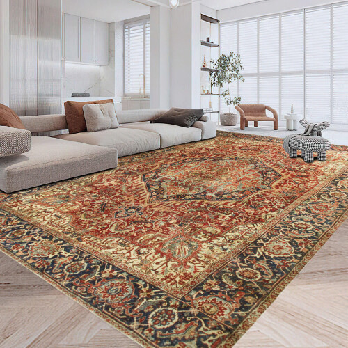 200x290 Rug Example (Majestic, 200 X 290 cm-Living Room Rug) Extra Large Rugs Traditional ...