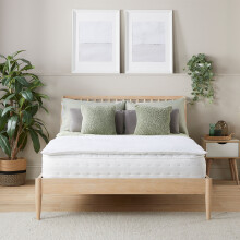 (Anti Allergy, Double) Slumberdown Sleep Soundly Rebound Mattress Topper UK Made