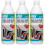 HG 3 x HG Drain and Plug Unblocker Gel 1L 1