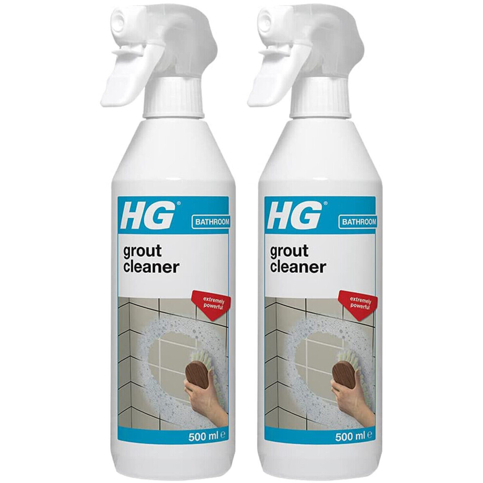 2 x HG Grout Cleaner Spray - 500ml