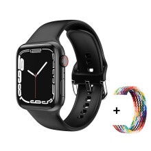 (black and BuCai) 2023 Smart Watch For Apple Smartwatch Series 8 Hd Screen Sports Heart Rate Fitness Tracker Bluetooth Call Men Women Smartwatch