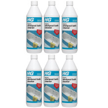6 x HG Hygienic Whirlpool Bath Cleaner - 1Liter