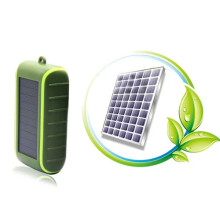 8000mAh Hand Crank Solar Power Bank Outdoor Waterproof LED Flashlight