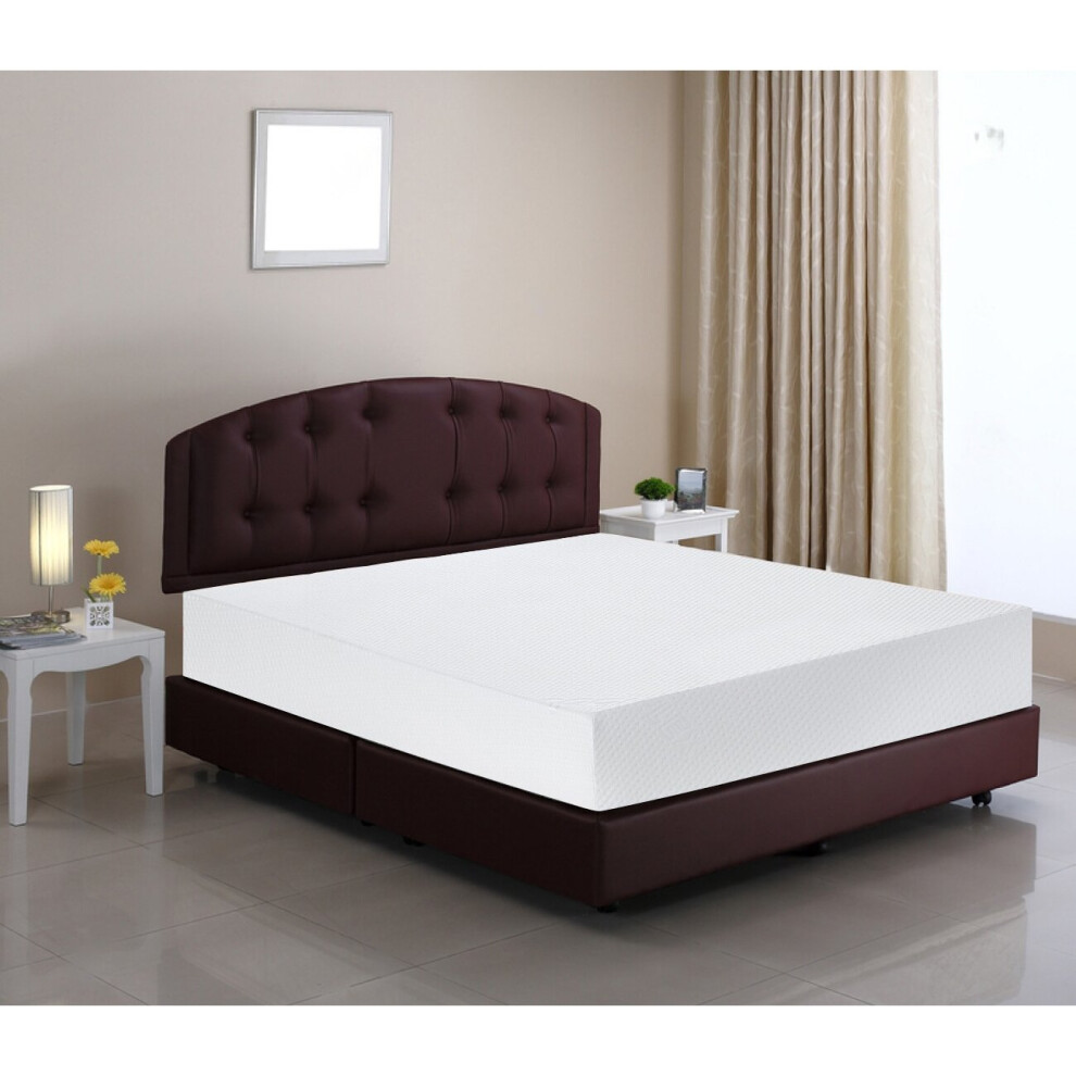 (Small Double - 120cm (4'0") X 190cm (6'3")) Cool Plus 6" (15cm) Medium Firm Memory Foam Mattress