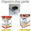 8oz Popcorn Pot Maker Hand-Cranked Professional Accessories 1
