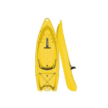 Sit On Top Adult & Child Kayak in Yellow (2.4M Kayaking Kids 125KG)