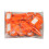 (Orange) 50 Pcs Keys Tags Practical Keys Labels with Split Ring and Label Window Keys Identifiers Luggage Tags Keychain Label Tag 1