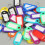 (Red) 50 Pcs Keys Tags Practical Keys Labels with Split Ring and Label Window Keys Identifiers Luggage Tags Keychain Label Tag 9