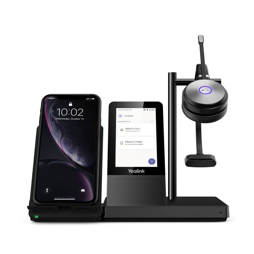 Sistema di conferenza audio - YEALINK - WH66 Mono - Bluetooth 4.2 - Nero - 478 g