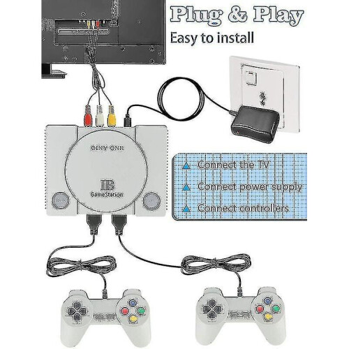 Game Console Built In 600 Games Classic Video Game Console Plug And Play Console 1