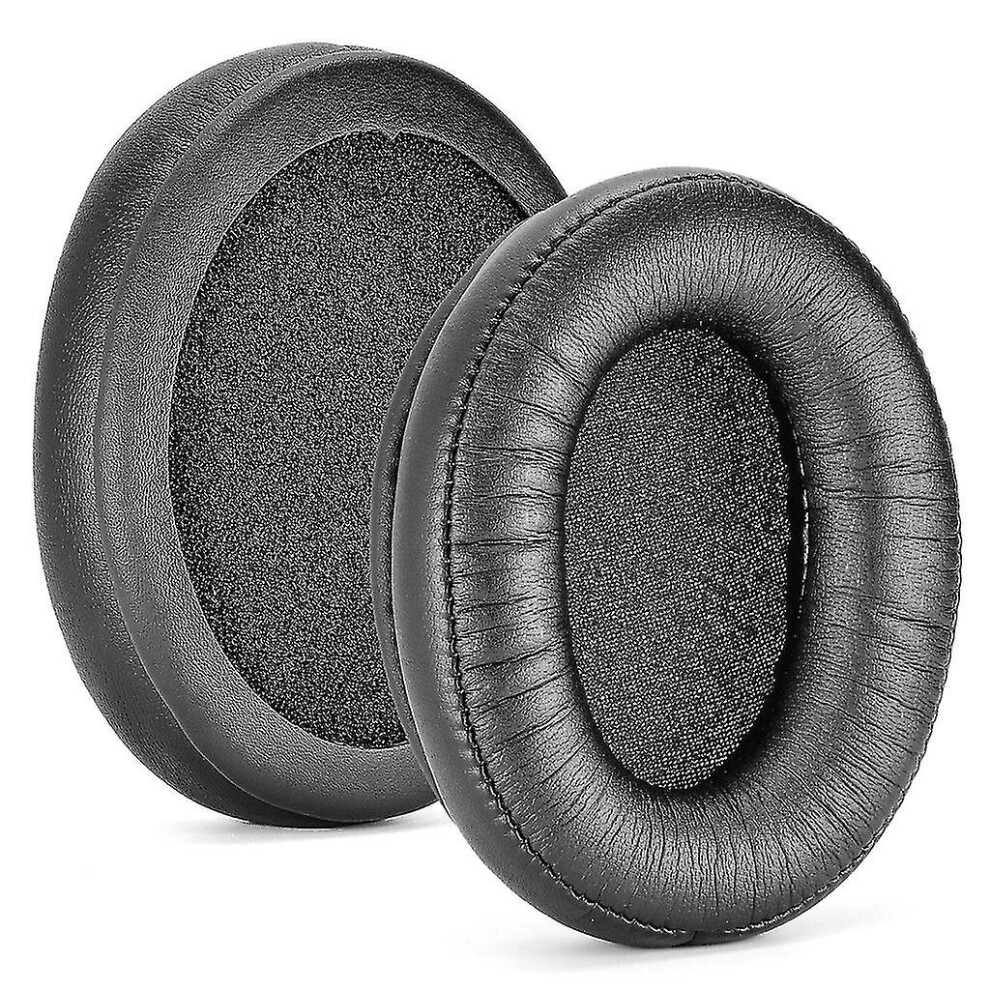 (Black) Leather Ear Cushion Sponge Earpads For Hyperx Alpha / Cloud Ii Headset Earmuffs Black 9363541041255