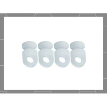 (Extra Track Gliders (PK 10 )) Discrete Top Fix (Ceiling) Window Curtain Track