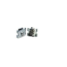 (Extra Silver End Stops ( PK 2 )) Discrete Top Fix (Ceiling) Window Curtain Track