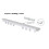 (500cm ( 197" )) Discrete Top Fix (Ceiling) Window Curtain Track 1