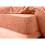 (Tangerine , Double) Teddy Extra deep Fleece Fur Fitted Bed Sheet 1