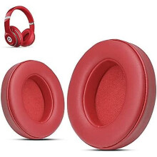 (Red) Studio 3 Replacement Ear Pads, Compatible With Beats Studio 2