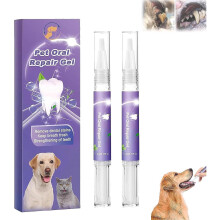 (2 pcs) Pet Oral Repair Gel,pet Oral Restoration Whitening Gel, No Brushing Pet Oral Repair Gel,pet Teeth Cleaning Gel For Dogs