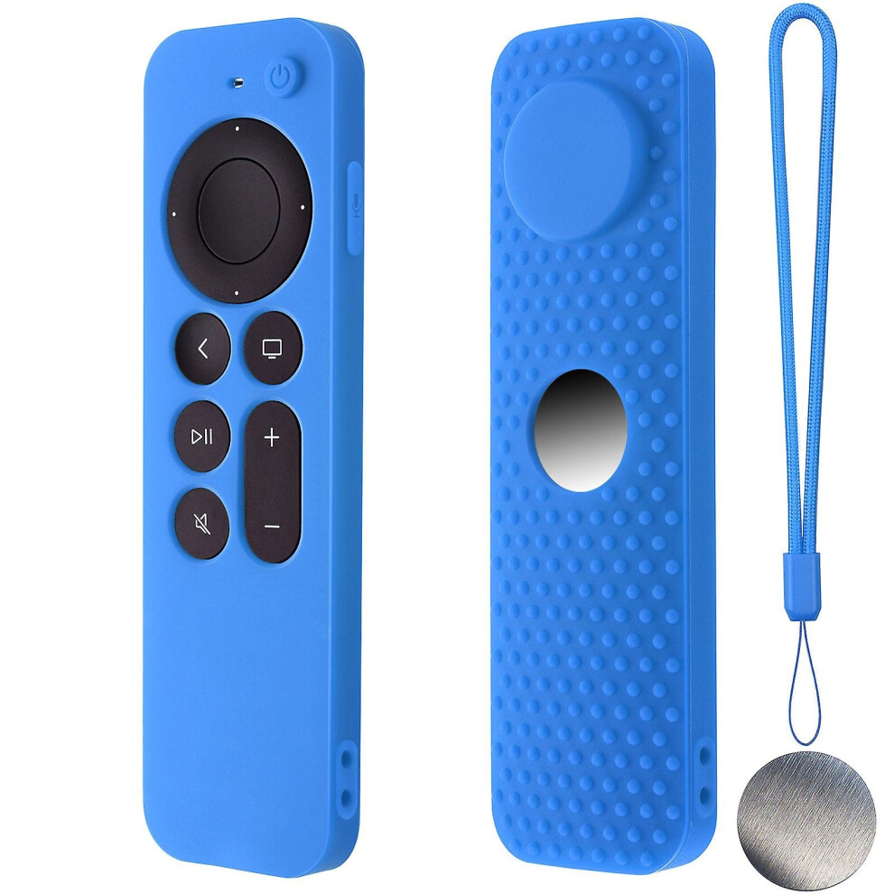 (R) For Apple Tv 4K Stick Remote Silicone Case Protective Cover Skin With Lanyard 7559731088946